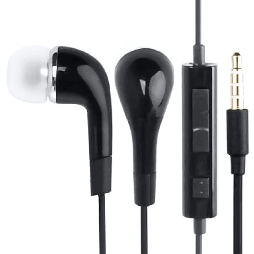 [NEW] In-Ear Headphones 3.5mm Earbuds Audio Aux For MP3 Tablet Listening Devices